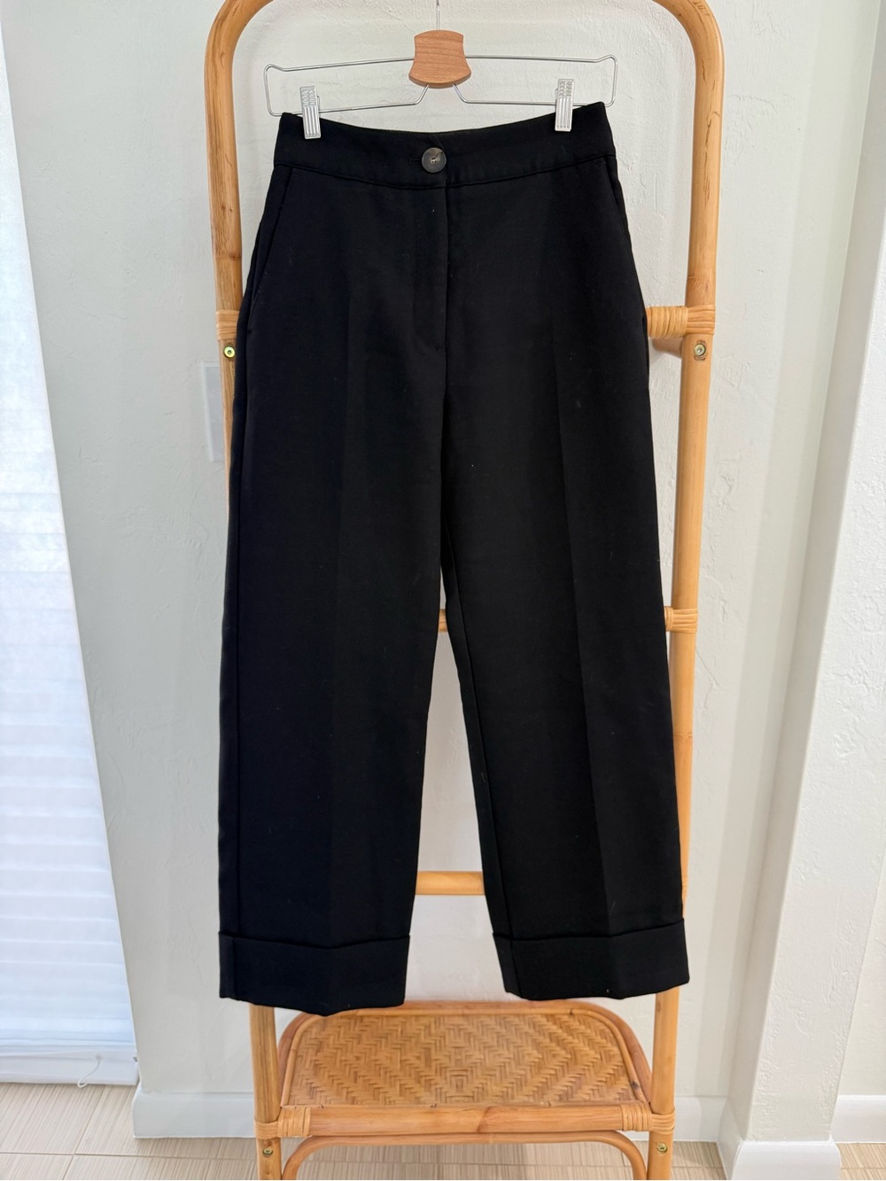 Sezane Damon Pants Trousers 36 Black